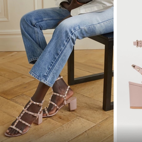 VALENTINO Rockstud Ankle Strap Sandal 60 MM - Picture 16 of 16